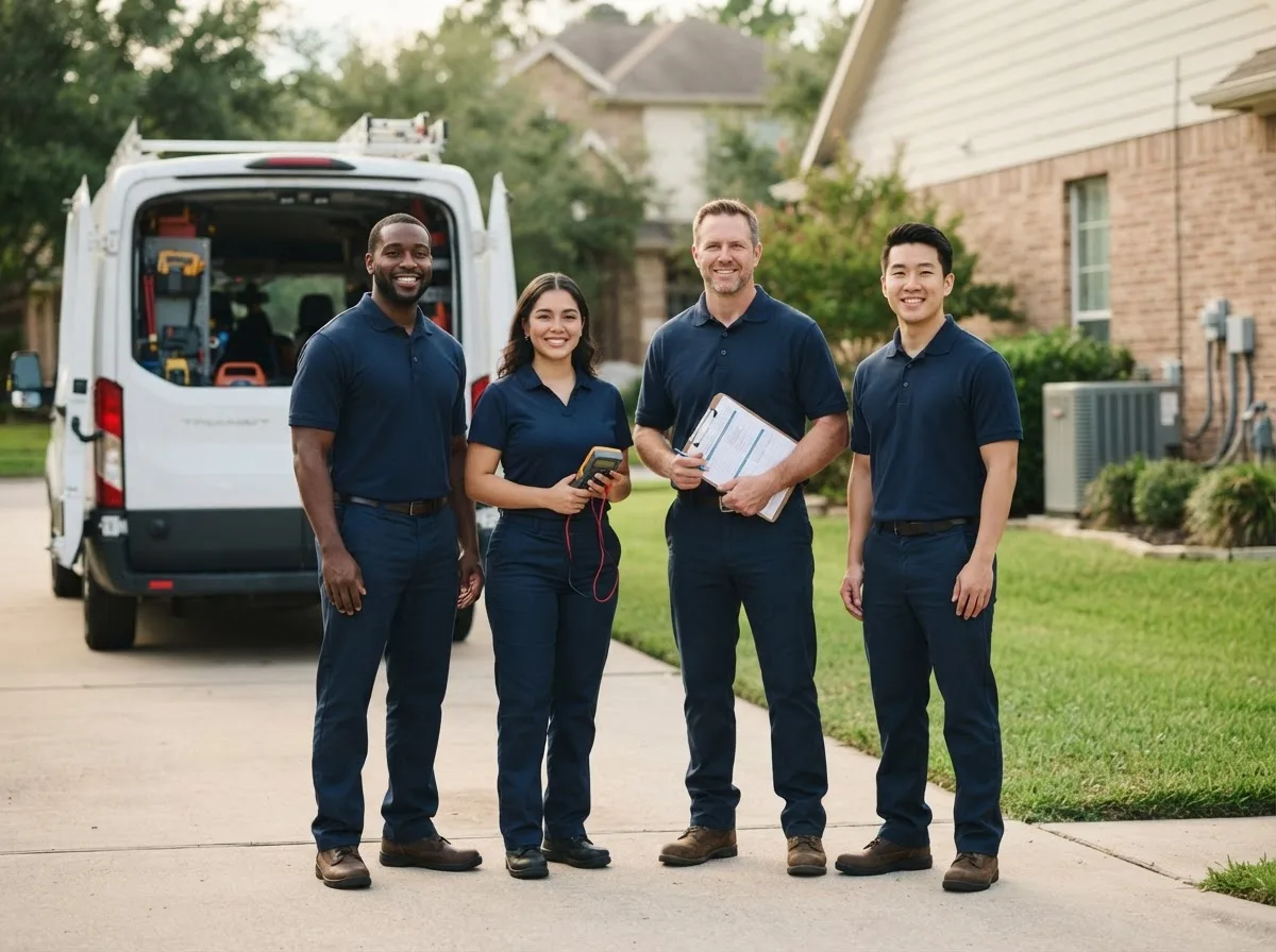Certified HVAC technician near Floresville, TX